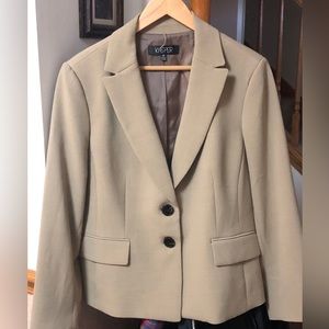 Beige Kasper Suit Blazer